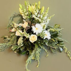 Trauergebinde "Weiß"